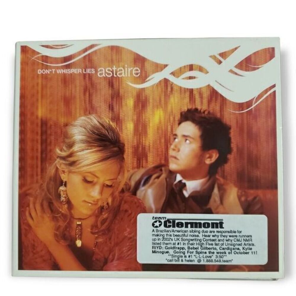 Astaire - Don't Whisper Lies [2004 Promotional‎ CD]
